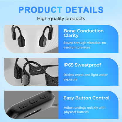 🌎Ends Today: 83% OFF!⏰👂Revitalize your ears again💖 💥 LIMITED TIME OFFER!🔥Advanced Bone Conduction Smart Hearing Headphones